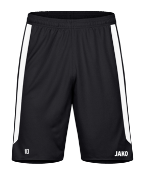 JAKO Power Short Kids Schwarz Weiss F800