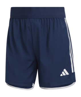 adidas Tiro 23 Competition Match Short Damen Blau Weiss - dunkelblau
