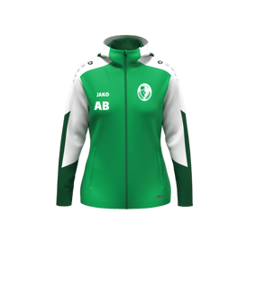 JAKO Dynamic Kapuzenjacke Damen Grün F204