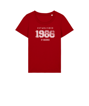 Stanley & Stella Expresser 2.0 T-Shirt Damen Rot  | #established