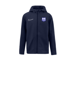 Veste de pluie Nike Academy 25 enfants bleu F410 