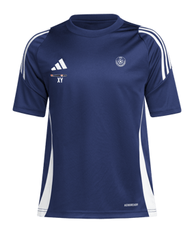 adidas Tiro 24 Trikot Kids Blau Weiss