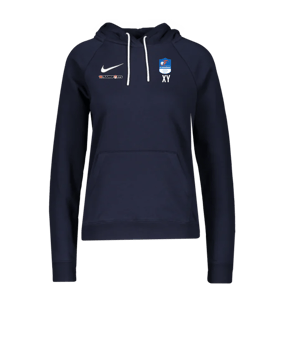 Nike Park 20 Fleece Hoody Damen Blau Weiss F451