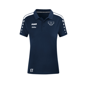 JAKO Power Poloshirt Damen Blau F900