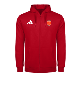 adidas Entrada 26 Kapuzenjacke Rot