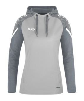 JAKO Performance Hoody Damen Grau Grau F845 - grau