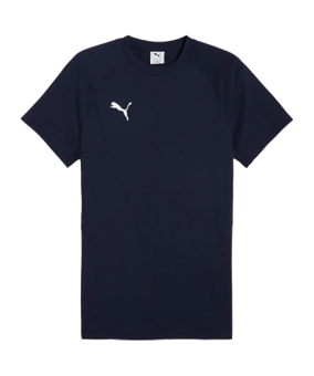 PUMA teamEVOSTRIPE T-Shirt Blau F06 - blau