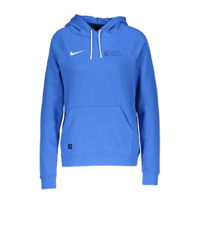 Nike Park 20 Fleece Hoody Damen Blau Weiss F463