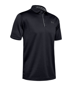 Under Armour Tech Poloshirt Schwarz F001 - schwarz