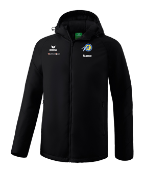 Erima Team Winterjacke Schwarz
