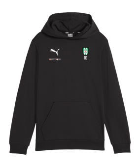 PUMA teamGOAL Casuals Hoody Kids Schwarz F03