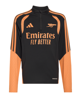 adidas FC Arsenal London Tiro Sweatshirt Kids Schwarz