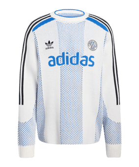 adidas Originals Blokecore Longsleeve Weiß - weiss