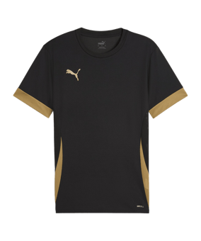 PUMA teamGOAL Matchday Trikot Kids Schwarz Gold F28 - schwarz