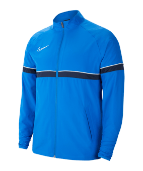Nike Academy 21 Woven Trainingsjacke Blau F463 - blau