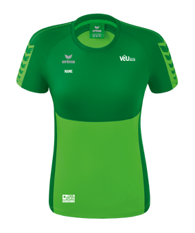Erima Six Wings T-Shirt Damen Grün