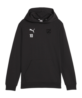 PUMA teamGOAL Casuals Hoody Kids Schwarz F03