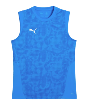 PUMA teamCUP Training Tanktop Blau F02 - blau