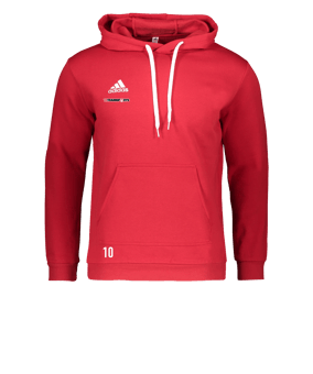 adidas Entrada 22 Hoody Rot