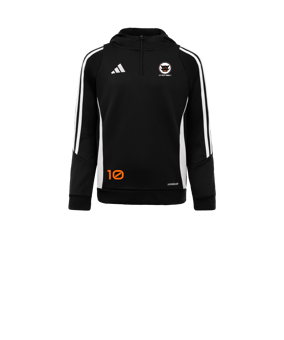 adidas Tiro 24 Hoody Kids Schwarz Weiss