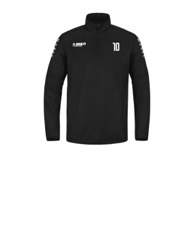 JAKO Team Rainzip Sweatshirt Kids Schwarz F800