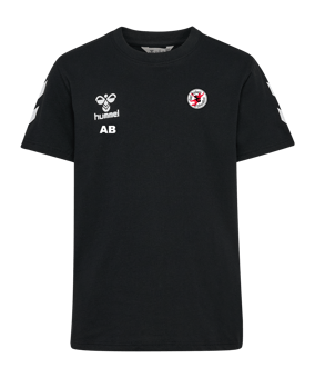 Hummel Go 2.0 Chevron T-Shirt Kids Schwarz F2001