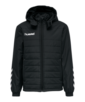 Hummel hmlPROMO Bench Jacke Kids Schwarz F2001 - schwarz
