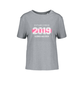 Merch Muser T-Shirt Women Heather Grey | #established