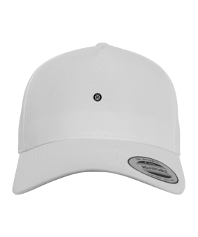 Merch 5 Panel Curved Cap Blau