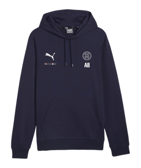 PUMA teamGOAL Casuals Hoody Blau F06