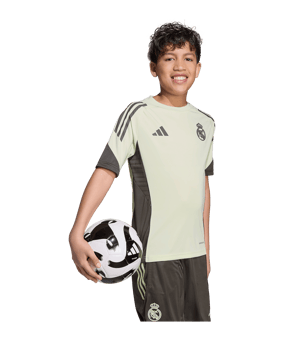 adidas Real Madrid Trainingsshirt Kids Grün - gruen