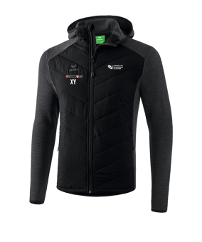 Erima Steppjacke Schwarz