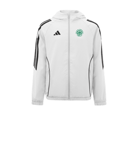 adidas Tiro 24 Windbreaker Kids Weiss Schwarz