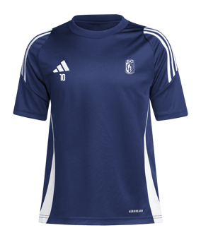 adidas Tiro 24 Trikot Kids Blau Weiss