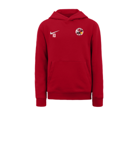 Sweat à capuche en polaire Nike Park 20 enfants Rouge blanc F657