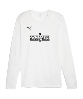 PUMA Hoops Team Shooting Sweatshirt Weiss F02
