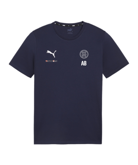 PUMA teamGOAL Casuals T-Shirt Blau F06