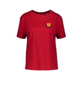 Merch Muser T-Shirt Women Red | #logo