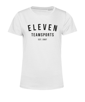 11teamsports Established 2007 T-Shirt Damen Weiss - weiss