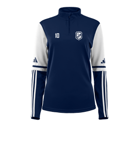 adidas Squadra 25 HalfZip Sweatshirt Damen Blau