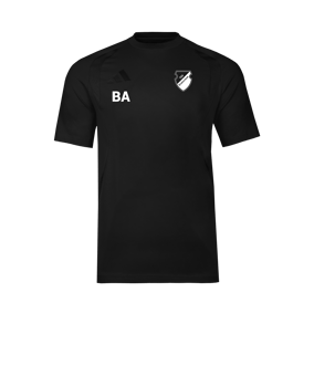 adidas Tiro Travel T-Shirt Schwarz