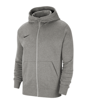 Nike Park 20 Fleece Kapuzenjacke Kids Grau F063 - grau