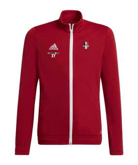 adidas Entrada 22 TK Trainingsjacke Kids Rot