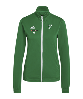 adidas Entrada 22 TK Trainingsjacke Damen Grün