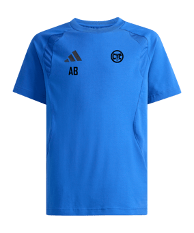 adidas Originals Tiro Travel T-Shirt Kids Blau