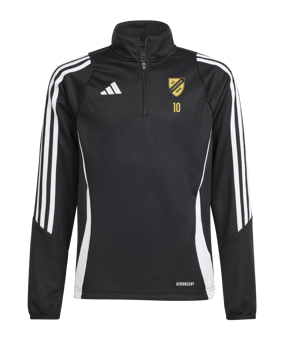 adidas Tiro 24 Trainingstop Kids Schwarz Weiss