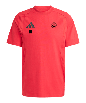 adidas Tiro Travel T-Shirt Rot
