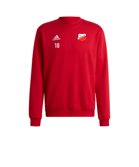 adidas Entrada 22 Sweatshirt Rot