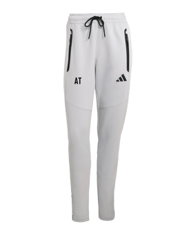 adidas Tiro Travel Jogginghose Damen Grau