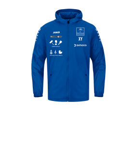 JAKO Team 2.0 Allwetterjacke Kids Blau F400